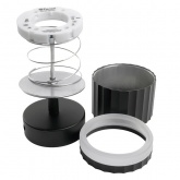 Светильник настенно-потолочный Feron HL3691 под лампу GX53 черный