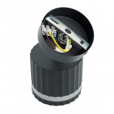 Светильник настенно-потолочный Feron HL3691 под лампу GX53 черный