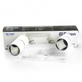 Светильник настенно-потолочный Feron ML1862 ZEN под лампу GU10 белый, хром