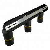 Светильник настенно-потолочный Feron ML1863 ZEN под лампу GU10 черный, золото