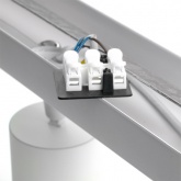 Светильник настенно-потолочный Feron ML1863 ZEN под лампу GU10 белый, хром