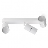 Светильник настенно-потолочный Feron ML1863 ZEN под лампу GU10 белый, хром