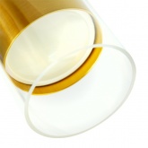 Светильник настенно-потолочный Feron ML1891 под лампу GU10 золото, черный