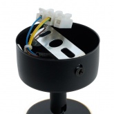 Светильник настенно-потолочный Feron ML1891 под лампу GU10 золото, черный