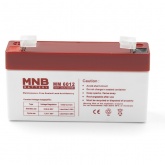Аккумуляторная батарея свинцово-кислотные MNB Battery MM 6012 AGM 1.2Ач 6В