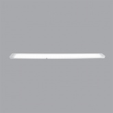 Светильник светодиодный линейный Feron AL5021 100W 6500K 9000Lm IP40 призма, белый 1200x26x95mm