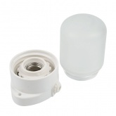 Светильник накладной прямой для бани и сауны Feron НББ 01-60-101 max 60W E27 IP65 керамика, белый