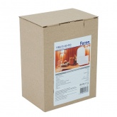 Светильник накладной угловой для бани и сауны Feron НББ 01-60-003 max 60W E27 IP65 пластик, белый