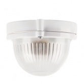 Светильник накладной Feron НБП 04-60-001 max 60W E27 IP54 алюминий, стекло, белый 212x105x80mm