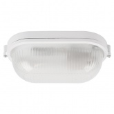 Светильник накладной Feron НБП 04-60-001 max 60W E27 IP54 алюминий, стекло, белый 212x105x80mm