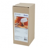 Светильник накладной Feron НБП 04-60-001 max 60W E27 IP54 алюминий, стекло, белый 212x105x80mm