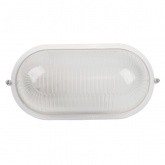 Светильник накладной Feron НБП 04-60-001 max 60W E27 IP54 алюминий, стекло, белый 212x105x80mm