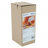 Светильник накладной Feron НБП 04-60-002 max 60W E27 IP54  с решеткой, алюминий, белый 212x105x85mm