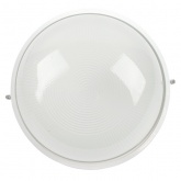 Светильник накладной Feron НБП 03-100-001 max 100W E27 IP54 алюминий стекло, белый 255x240x108mm