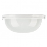 Светильник накладной Feron НБП 03-100-001 max 100W E27 IP54 алюминий стекло, белый 255x240x108mm