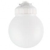 Светильник подвесной Feron НСП 01-60-003 max 60W E27 IP54 пластик, белый D155x250mm