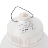 Светильник подвесной Feron НСП 01-60-003 max 60W E27 IP54 пластик, белый D155x250mm