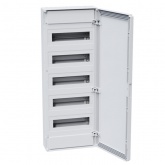 Щит навесной КЭАЗ OptiBox Pro 60-NNR-IP40 60 (5x12) модулей непрозрачная белая дверца IP40 (электрический шкаф)