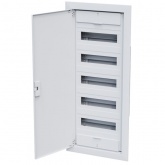 Щит встраиваемый КЭАЗ OptiBox Pro 60-VNR-IP40 60 (5x12) модулей непрозрачная белая дверца IP40