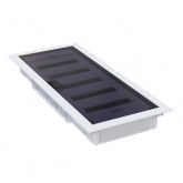 Щит встраиваемый КЭАЗ OptiBox Pro 60-VKR-IP40 60 (5x12) модулей прозрачная черная дверца IP40