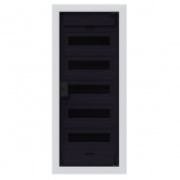 Щит встраиваемый КЭАЗ OptiBox Pro 60-VKR-IP40 60 (5x12) модулей прозрачная черная дверца IP40