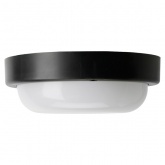 Светильник светодиодный пылевлагозащищённый AL3005 12W 6500K 960Lm IP65 пластик, круглый черный