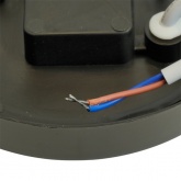 Светильник светодиодный пылевлагозащищённый AL3005 12W 6500K 960Lm IP65 пластик, круглый черный