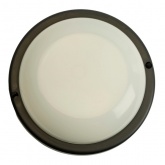 Светильник светодиодный пылевлагозащищённый AL3005 18W 4000K 1440Lm IP65 пластик, круглый черный