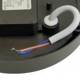 Светильник светодиодный пылевлагозащищённый AL3005 18W 6500K 1440Lm IP65 пластик, круглый черный