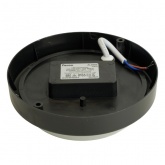 Светильник светодиодный пылевлагозащищённый AL3005 18W 6500K 1440Lm IP65 пластик, круглый черный