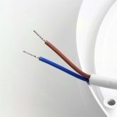 Светильник светодиодный пылевлагозащищённый AL3005 24W 4000K 1920Lm IP65 пластик, круглый белый