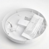 Светильник светодиодный пылевлагозащищённый AL3005 24W 4000K 1920Lm IP65 пластик, круглый белый