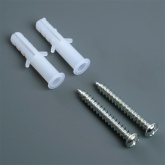 Светильник светодиодный пылевлагозащищённый AL3005 24W 4000K 1920Lm IP65 пластик, круглый белый