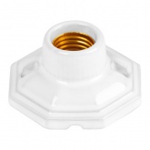 Светильник для инфракрасной лампы ЭРА FITO-Holder-CAP-light керамический патрон-основание E27