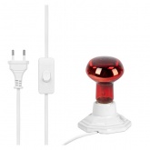 Светильник для инфракрасной лампы ЭРА FITO-Holder-CAP-light керамический патрон-основание E27