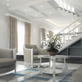 Светильник встраиваемый светодиодный Feron AL528 24W 4000K 2160Lm белый с драйвером