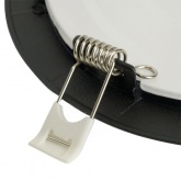 Светодиодный встраиваемый светильник Feron AL500 6W 4000K 480Lm IP40 черный, с драйвером