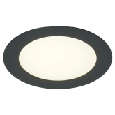 Светодиодный встраиваемый светильник Feron AL500 9W 4000K 720Lm IP40 черный, с драйвером