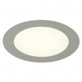 Светодиодный встраиваемый светильник Feron AL500 12W 4000K 960Lm IP40 серый, с драйвером