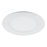 Светодиодный встраиваемый светильник Feron AL500 12W 4000K 960Lm IP40 черный, с драйвером