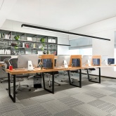 Светильник линейный светодиодный AL4035 RetailRay 48W 6500K 5760Lm IP40 матовый, черный 1500x70x55mm