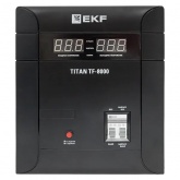 Стабилизатор напряжения EKF TITAN-TF-8000 8000В/А электронный напольного исполнения модернизированый