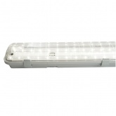 Светильник светодиодный линейный Feron TR Арктик 40W 4000К 4800Lm IP65 прозрачный, серый 1162x124x85