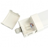 Светильник светодиодный линейный AL5099 36W 3000K-6400K 3600Lm IP65 пластик, проходной 1160x66x45mm