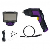 Видеоэндоскоп Ermenrich Seek VE70, бороскоп с двумя HD-камерами, кабель 10м, ЖК-дисплей