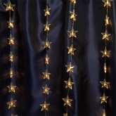 Светодиодная гирлянда занавес Feron CL25 Звездочки 100LED 2*1м 6W 2700К 230V IP20 сетевой шнур 3м