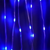 Светодиодная гирлянда занавес Feron CL28 Водопад 450LED 3*3м 5,4W синий 230V IP44 сетевой шнур 3м