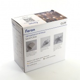 Светодиодная гирлянда бахрома Звезды Feron CL29 138LED 3*1м мультиколор 230V IP20 сетевой шнур 3м
