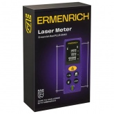 Лазерная рулетка Ermenrich Reel PLUS GK40 измерение расстояний, площади, объема, функция Пифагор