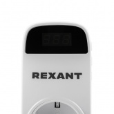 Реле напряжения Rexant 16А вилка-розетка c дисплеем